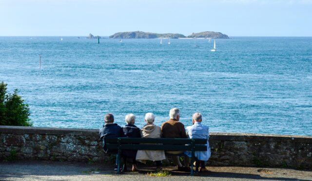 senior, retirement, sea, old, people, happy, together, retired, elder, dream, nature, old age